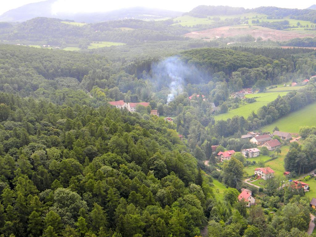 Zamek W Dziegielowie Bagian luar foto
